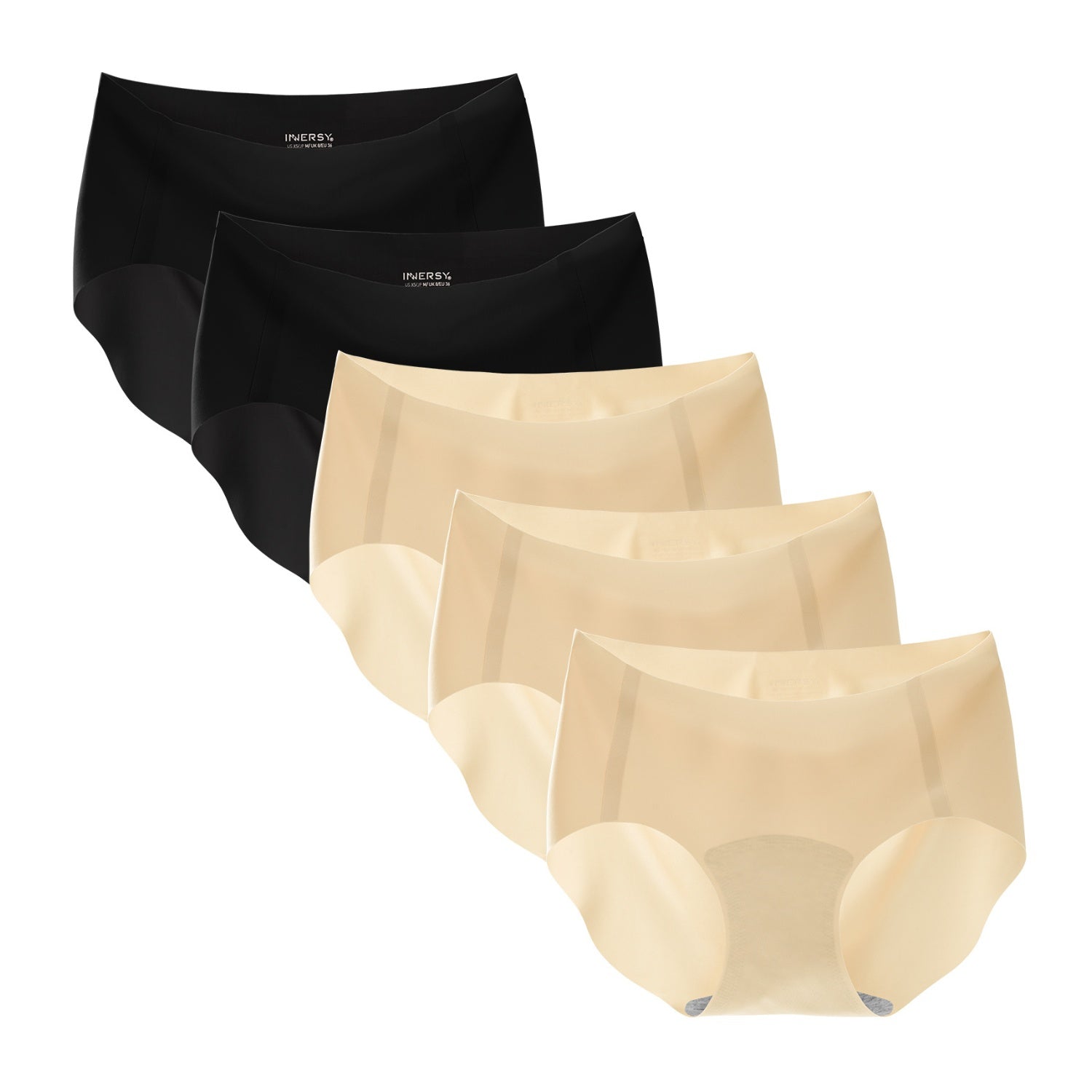 Women's Seamless No Show Hipster 5-Pack