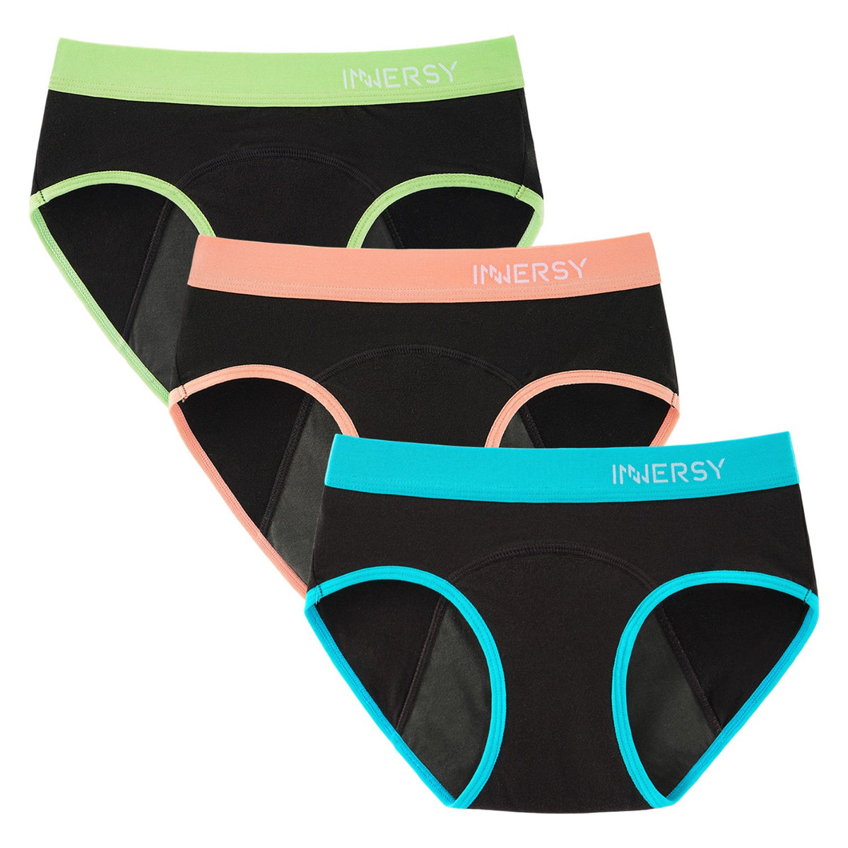 Girls’ Aged 8-16 Period Underwear 3-Pack