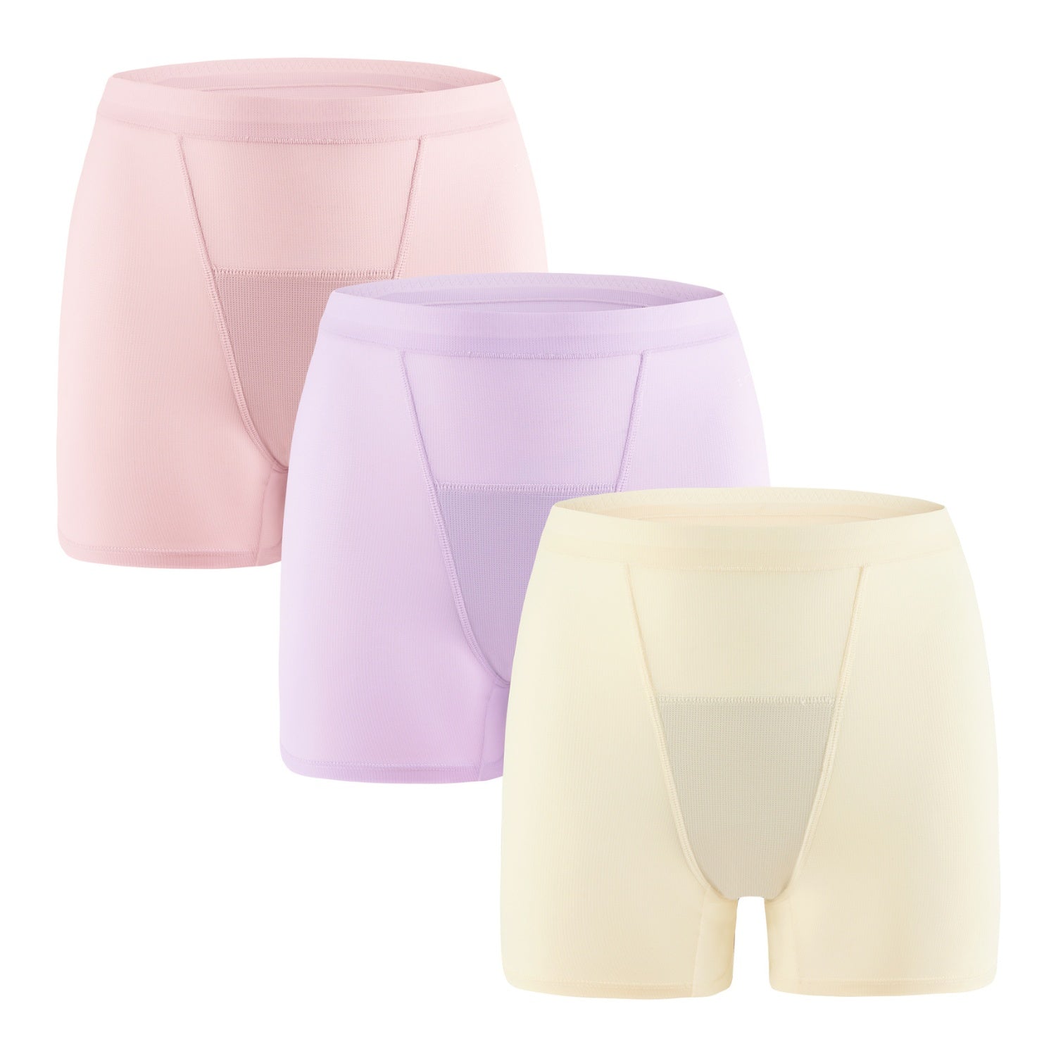 Women's Period Underwear Boy Shorts 3-Pack