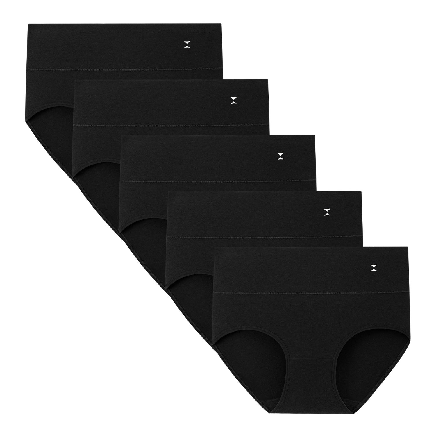 Women's High Waisted Briefs 5-Pack