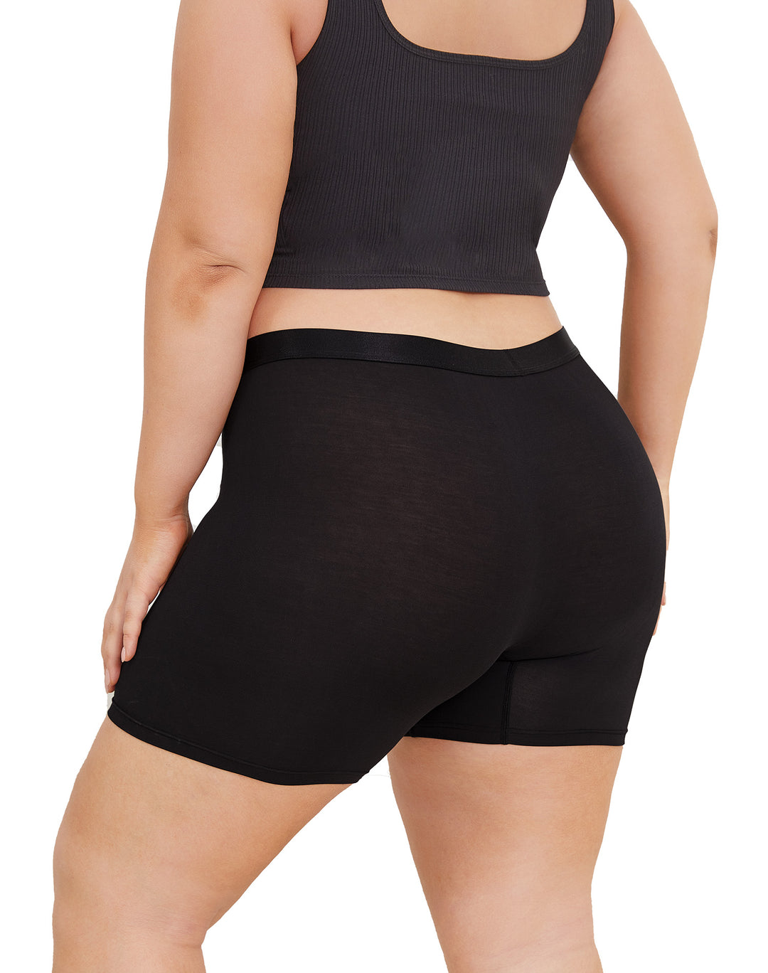 Women's Modal Plus Size Boyshorts Panties 2-Pack（Copy）