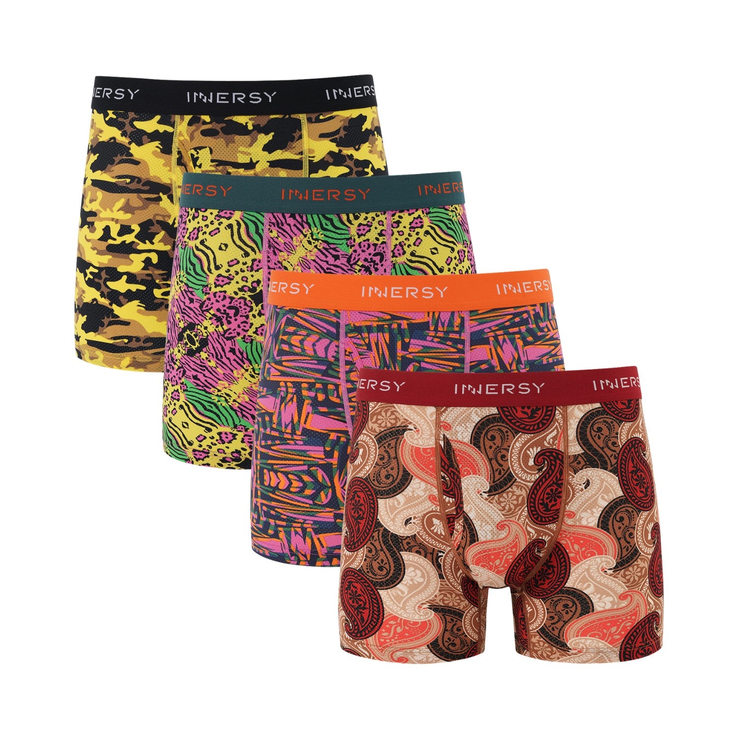 Men's Mesh Boxer Briefs 4-Pack