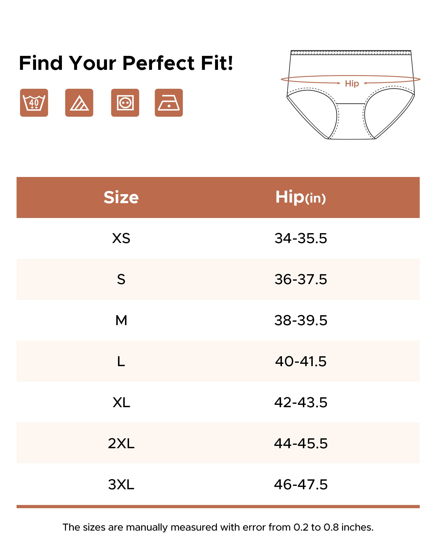Women's Cotton Mid Waist Hipster 6-Pack