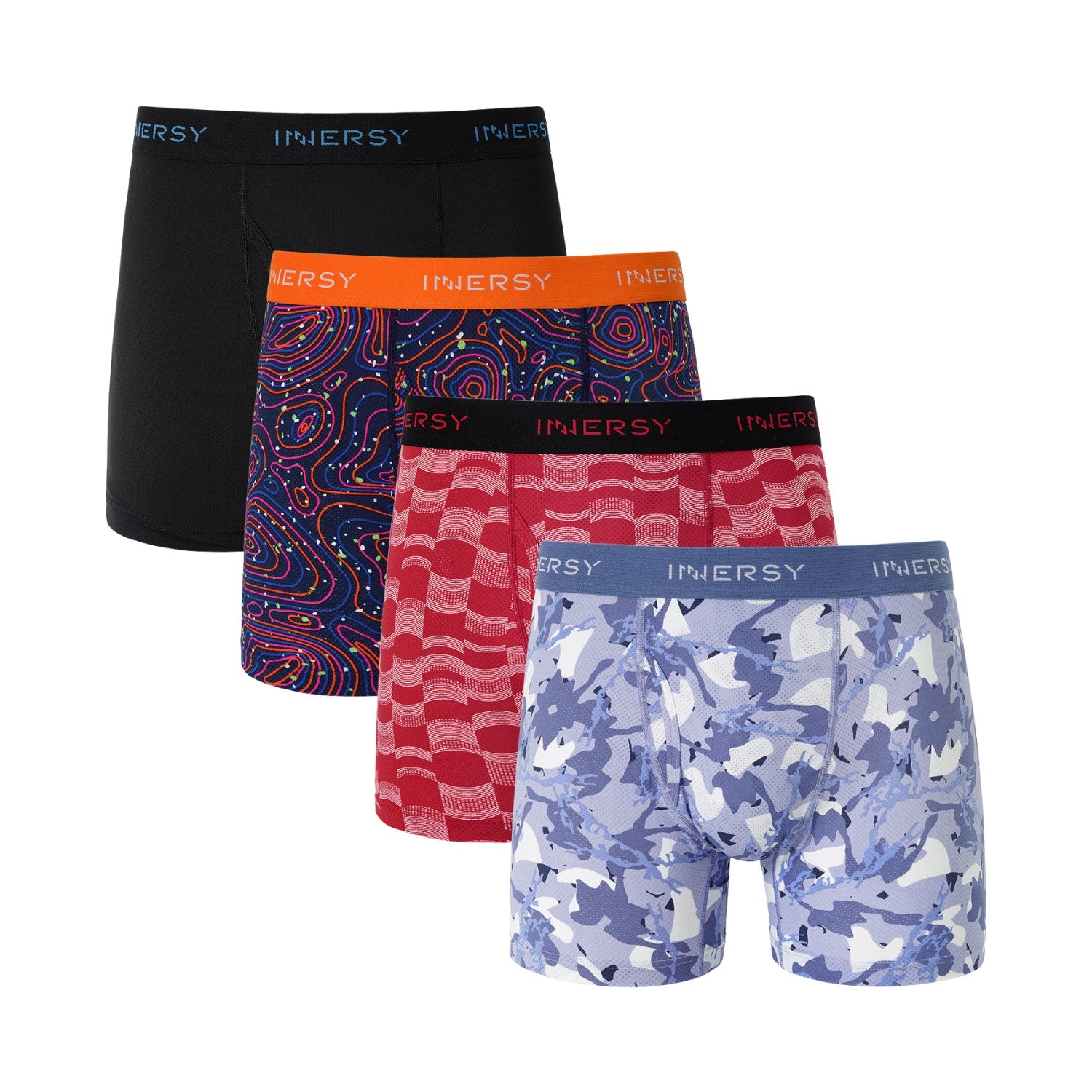 Men's Mesh Boxer Briefs 4-Pack