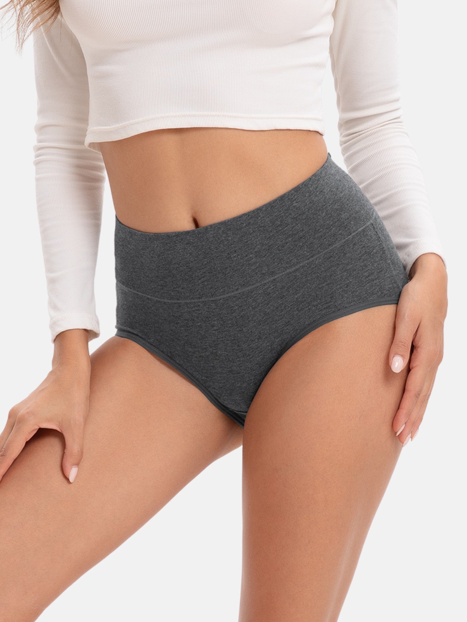 Women's High Waisted Briefs 5-Pack