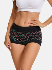 Women's Cotton Boy Shorts Soft Boxer Briefs 4-Pack