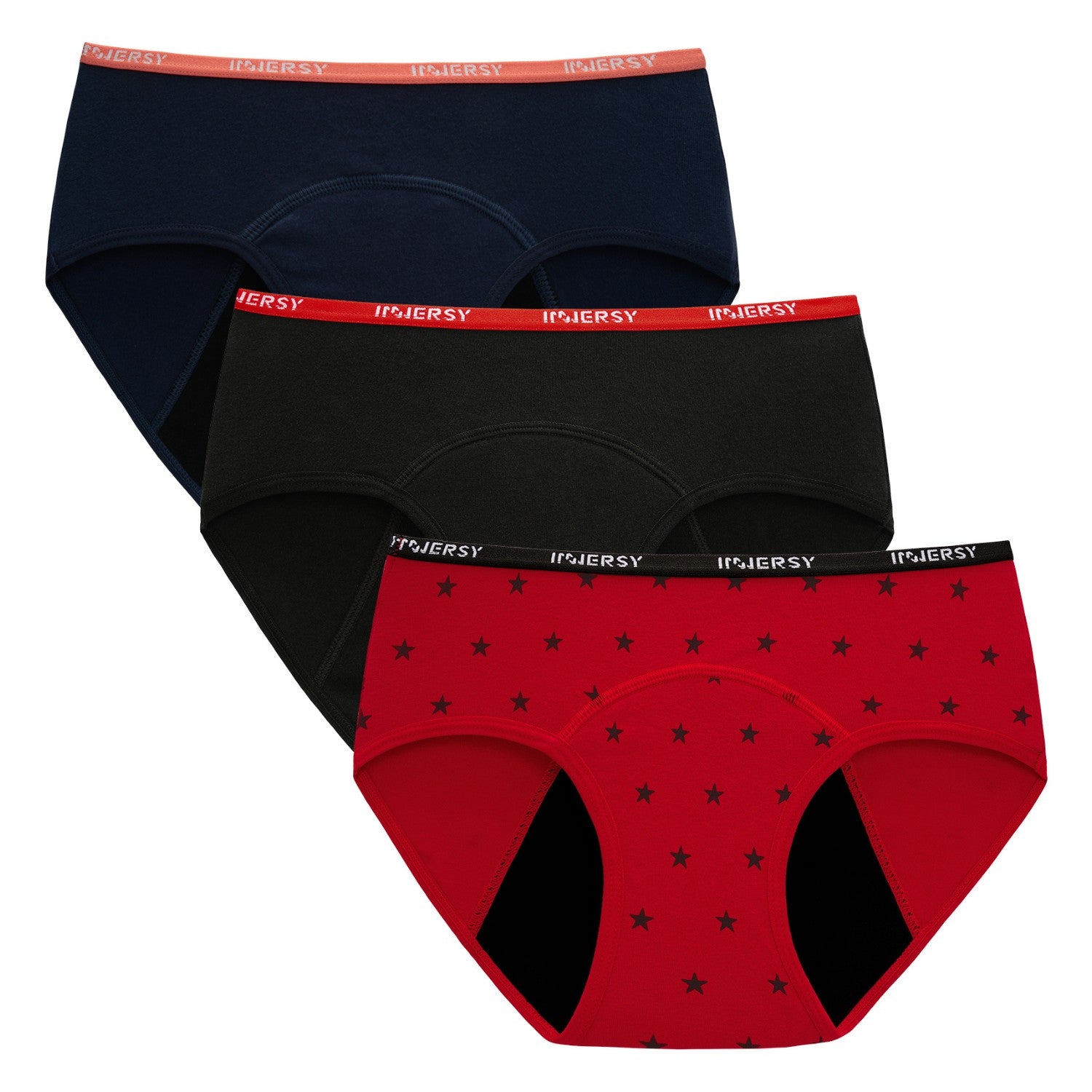 Girls’ Aged 8-16 Period Underwear 3-Pack