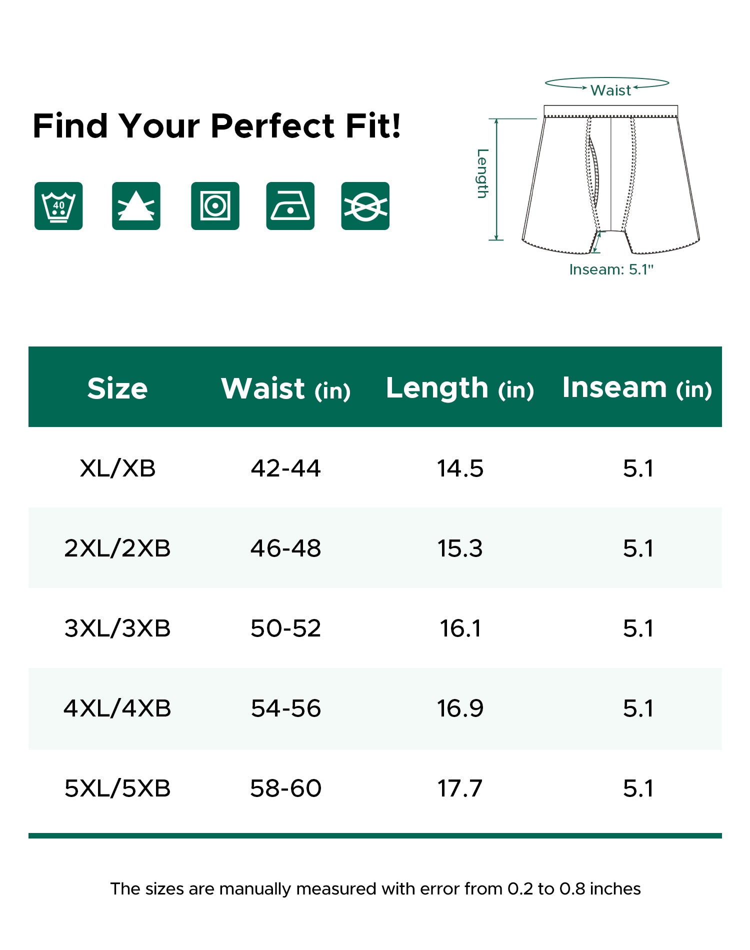 Men's Mesh Plus Size Boxer Briefs 3-Pack