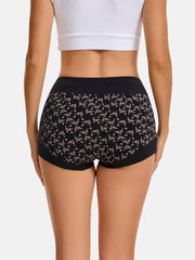 Women's Cotton Boy Shorts Soft Boxer Briefs 4-Pack
