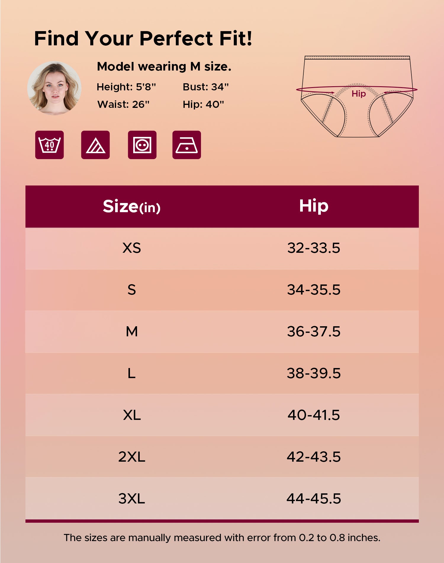 Women's Leak-Proof Period Underwear Mid-Waist