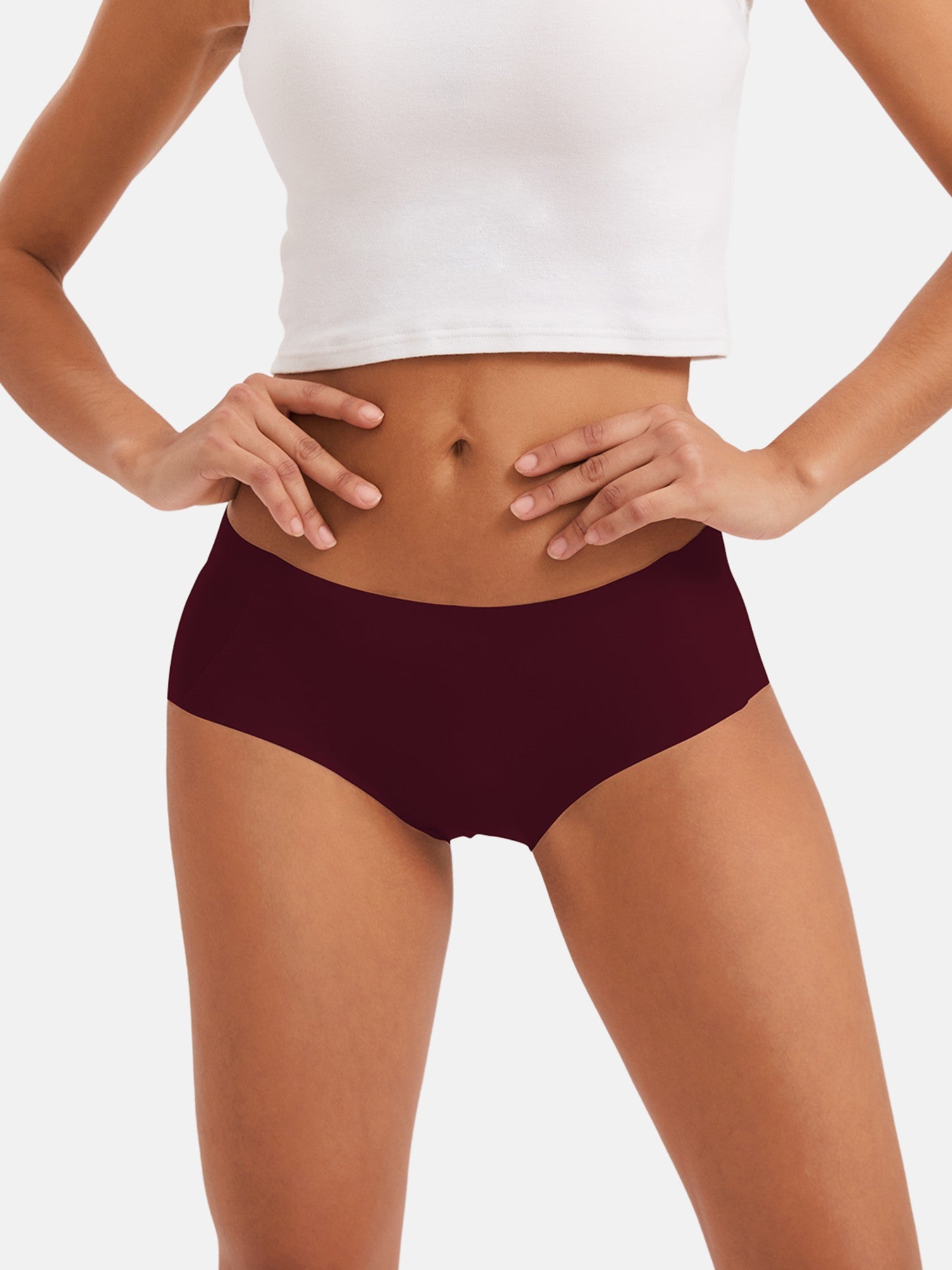 Women's Seamless No Show Hipster 3-Pack