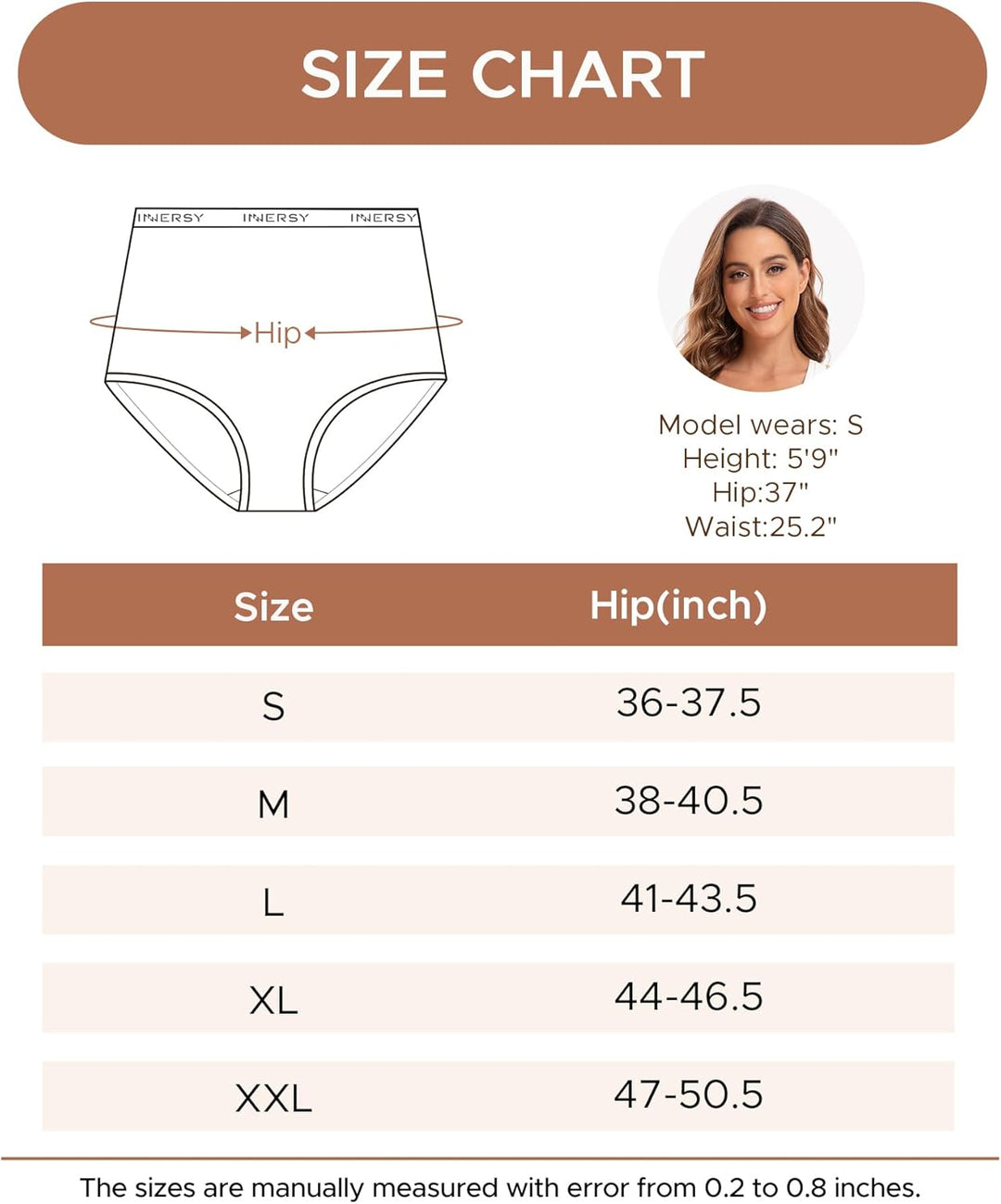 Women's Cotton Super High Waisted Briefs 4-Pack