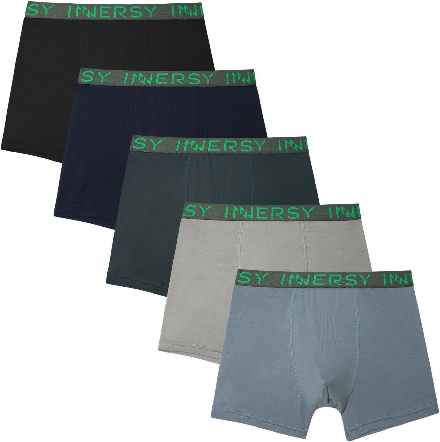 Boys' Moisture-Wicking Boxer Briefs 5-Pack