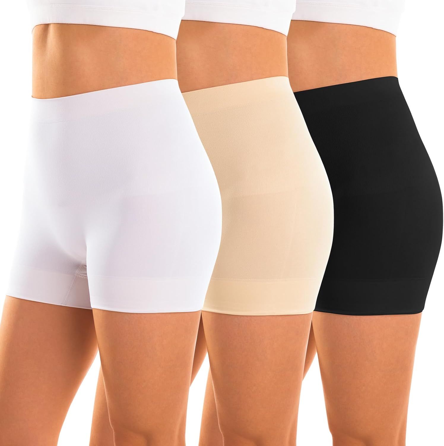 Women's Shapewear Slip Shorts 3-Pack