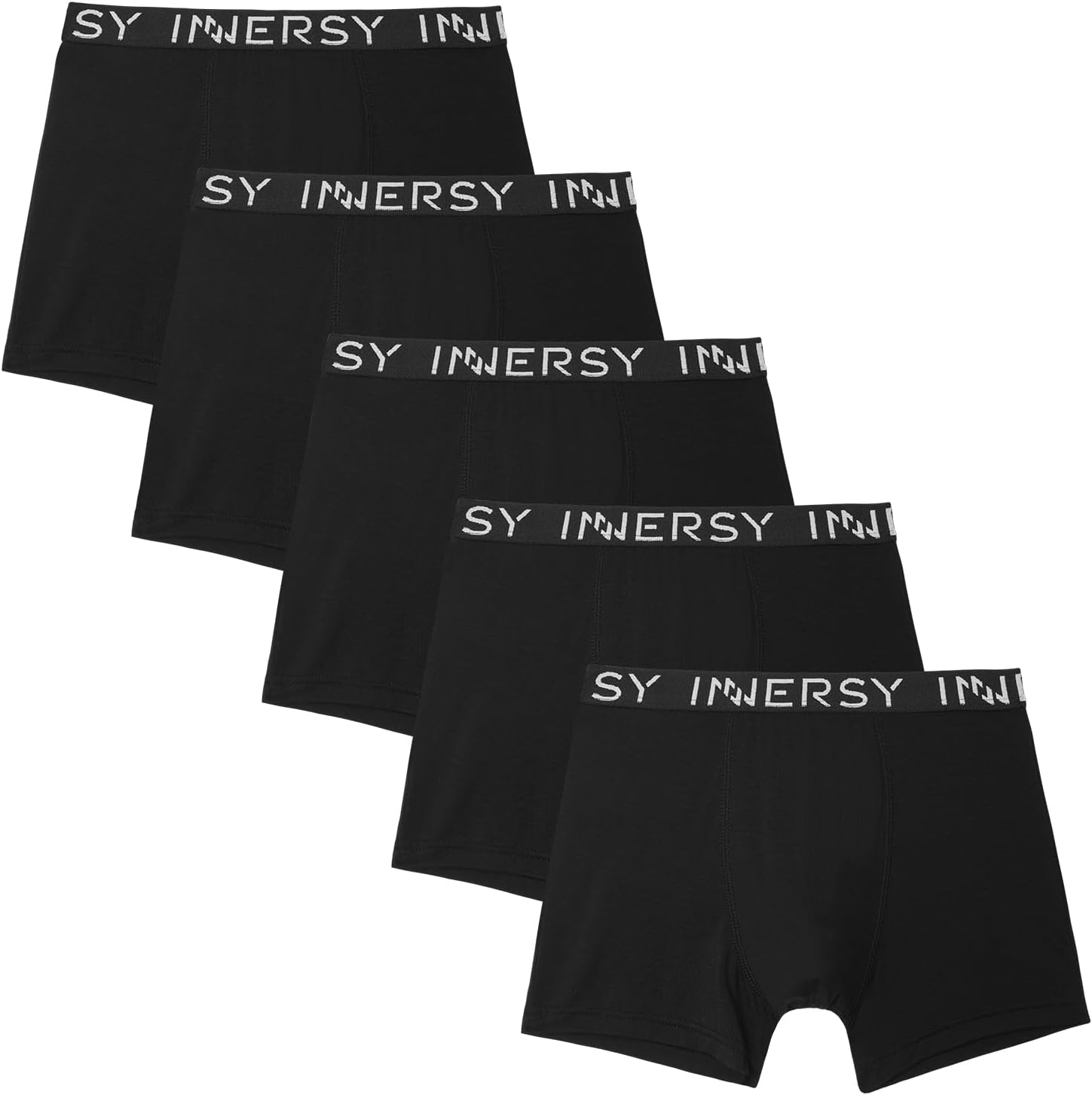 Boys' Moisture-Wicking Boxer Briefs 5-Pack