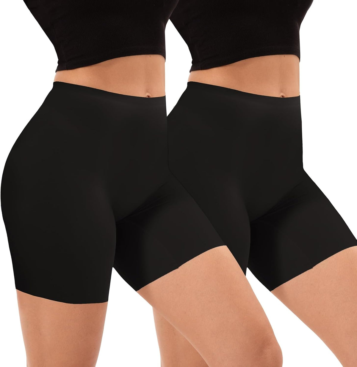 Women's Seamless Slip Shorts 2-Pack
