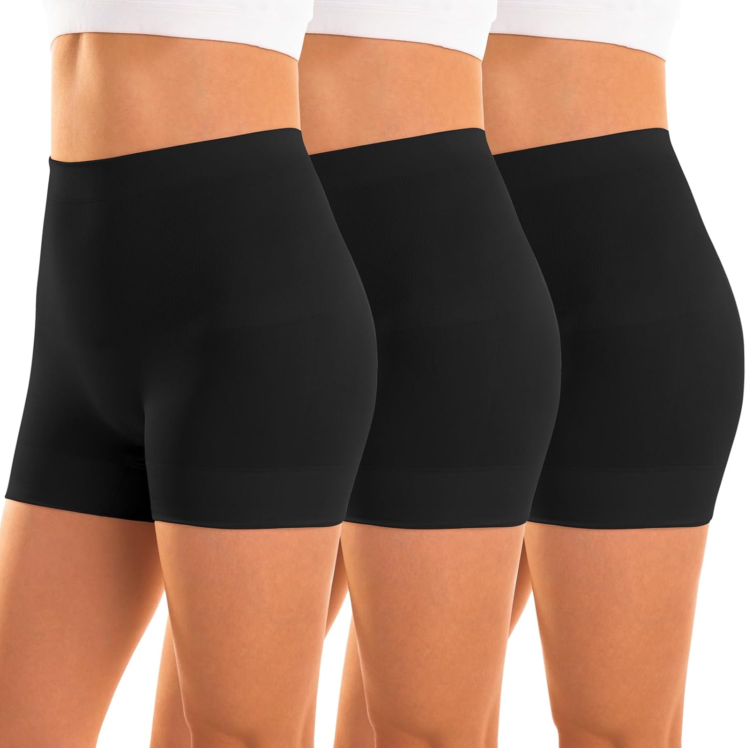 Women's Shapewear Slip Shorts 3-Pack