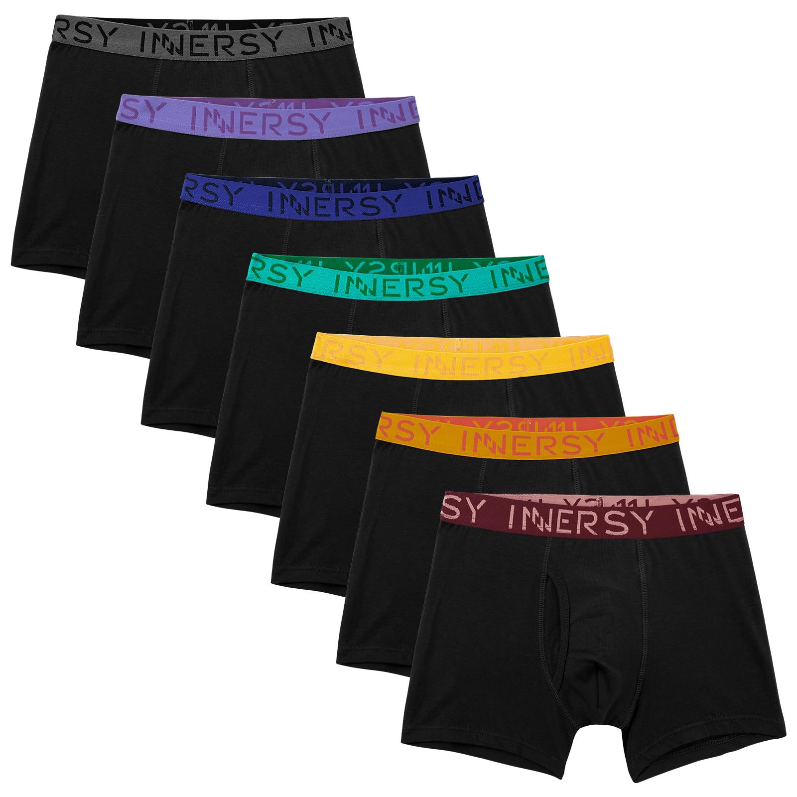 Boys Aged 8-18 Cotton Boxer Briefs 7-Pack