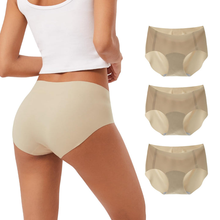 Women's Seamless No Show Hipster 3-Pack