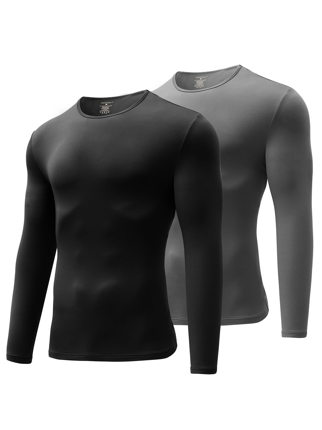 INNERSY Womens Base Layer Thermal Underwear Top Lightweight Long Sleeve T- Shirts (Small, C Grey) : : Clothing, Shoes & Accessories