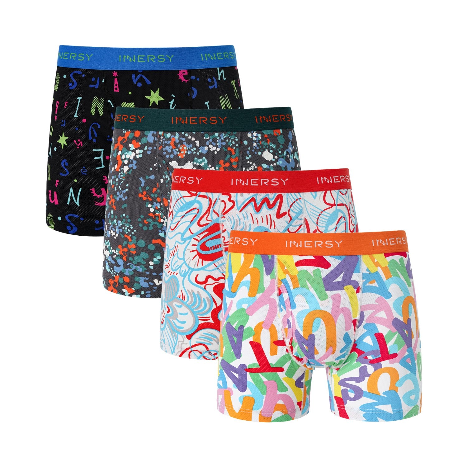 Men's Mesh Boxer Briefs 4-Pack