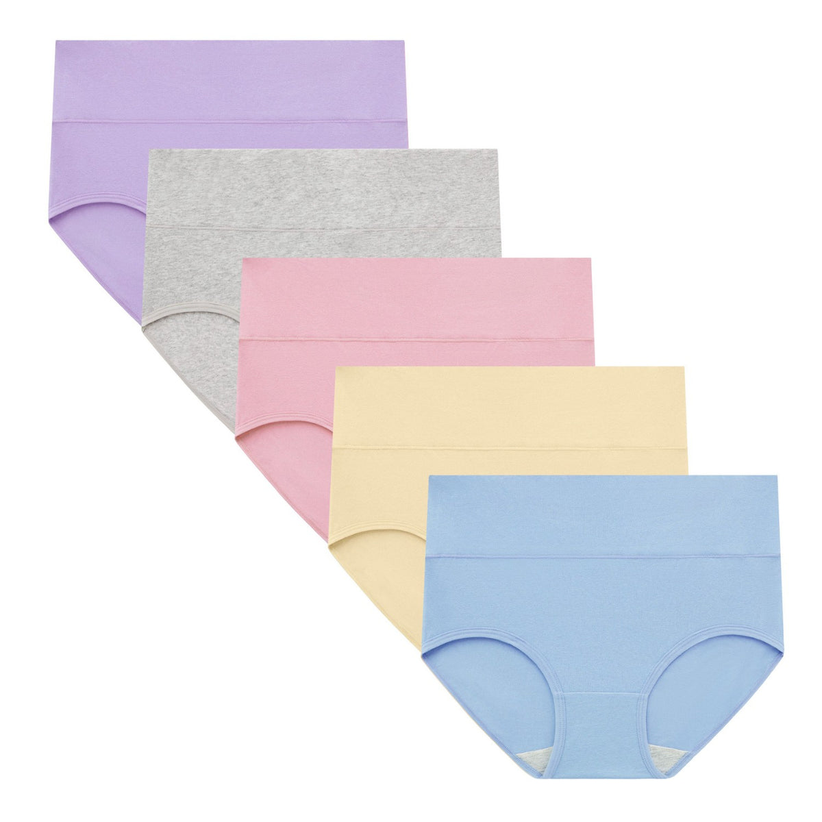 Women's High Waisted Briefs 5-Pack