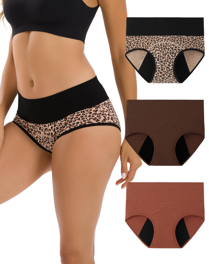 Women's Leak-Proof Period Panties Hi-Waist