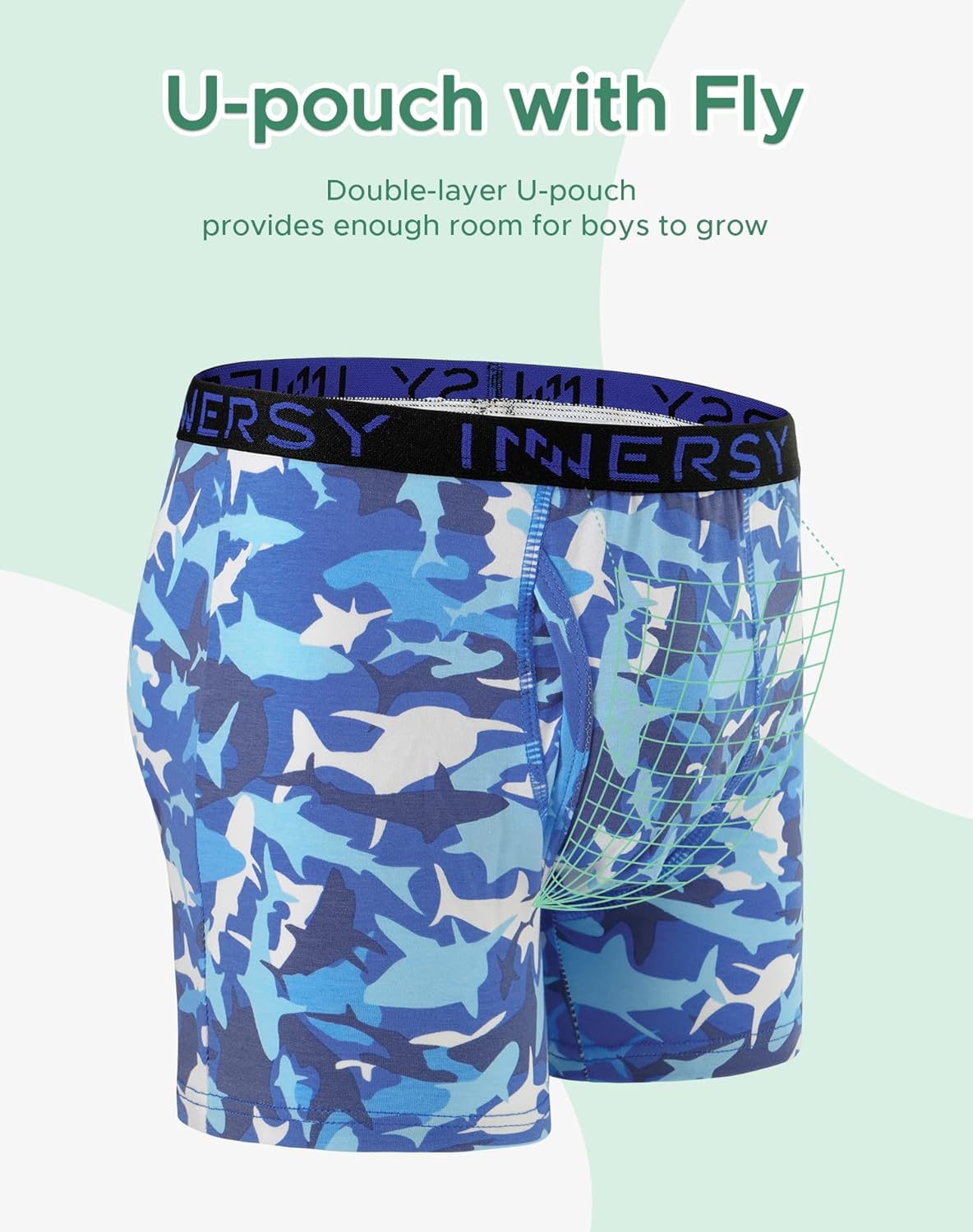 Boys Aged 8-18 Cotton Boxer Briefs 7-Pack