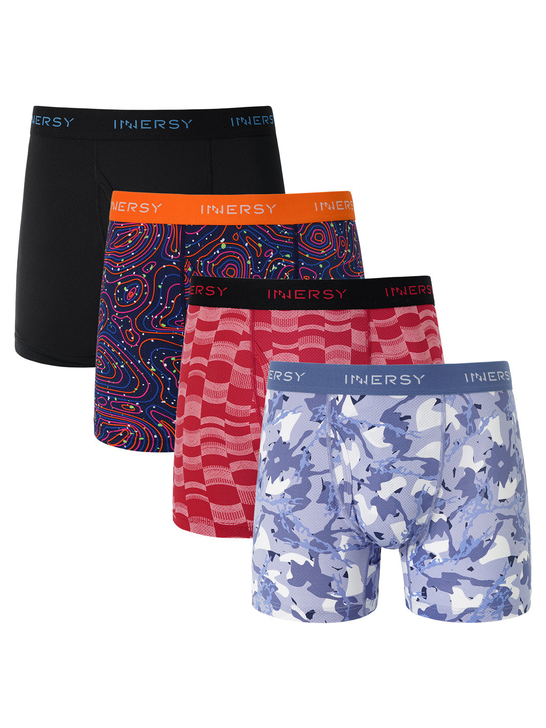 Men's Mesh Boxer Briefs 4-Pack