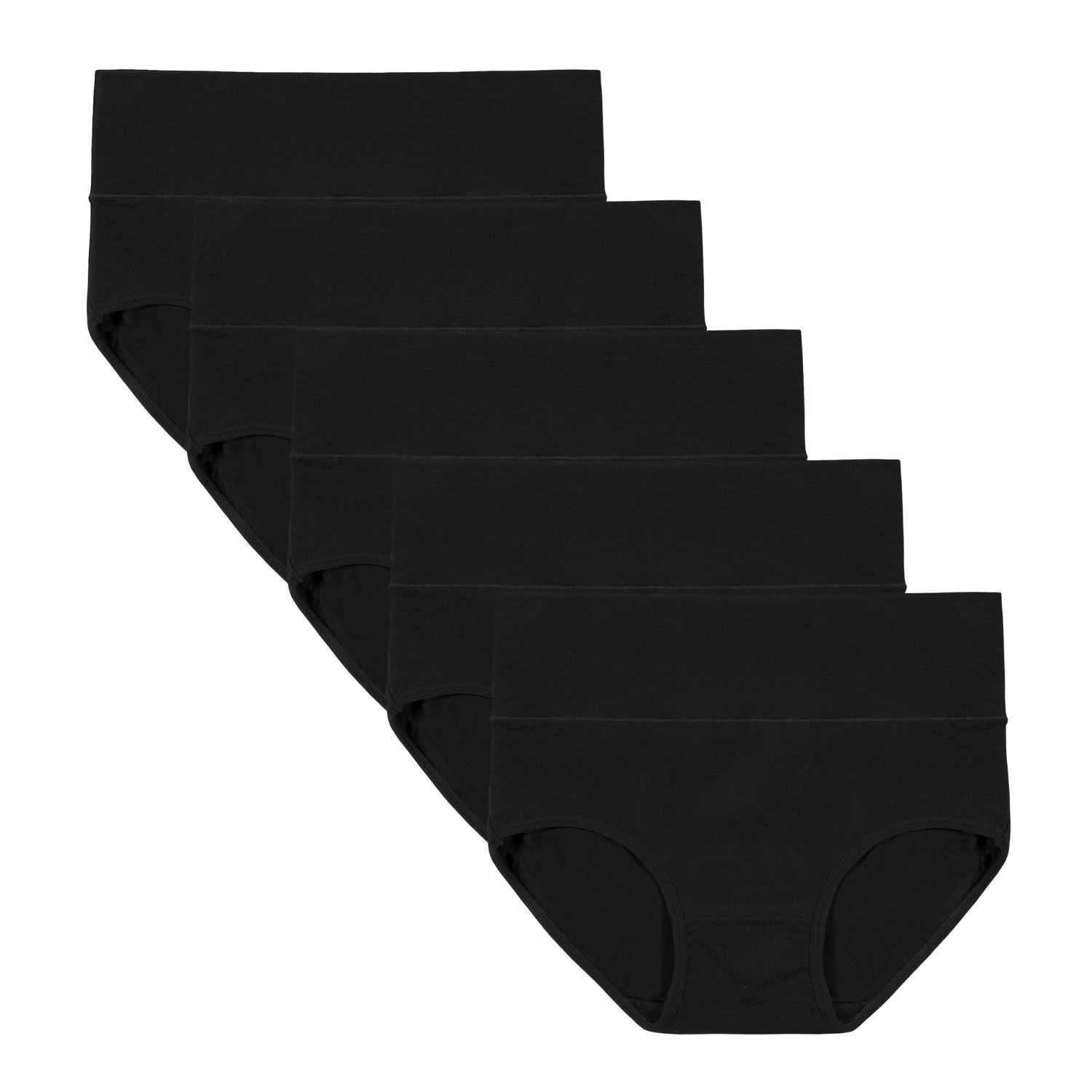 Women's High Waisted Briefs 5-Pack
