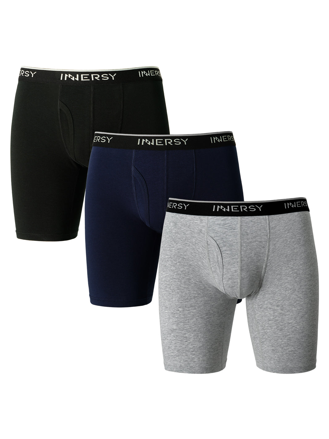 INNERSY Boys Underwear Breathable Cotton Boxer Briefs for 6-18 Teen Boys 5  Pack (Small, 3 Black/2 Grey) : : Clothing, Shoes & Accessories