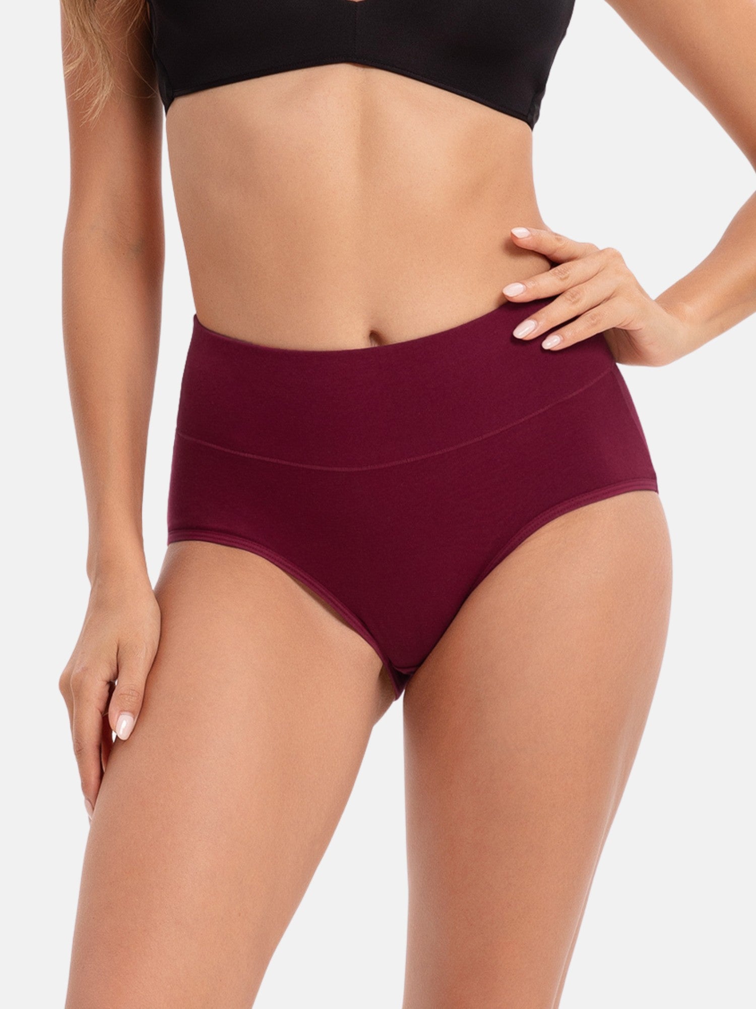 Women's High Waisted Briefs 5-Pack