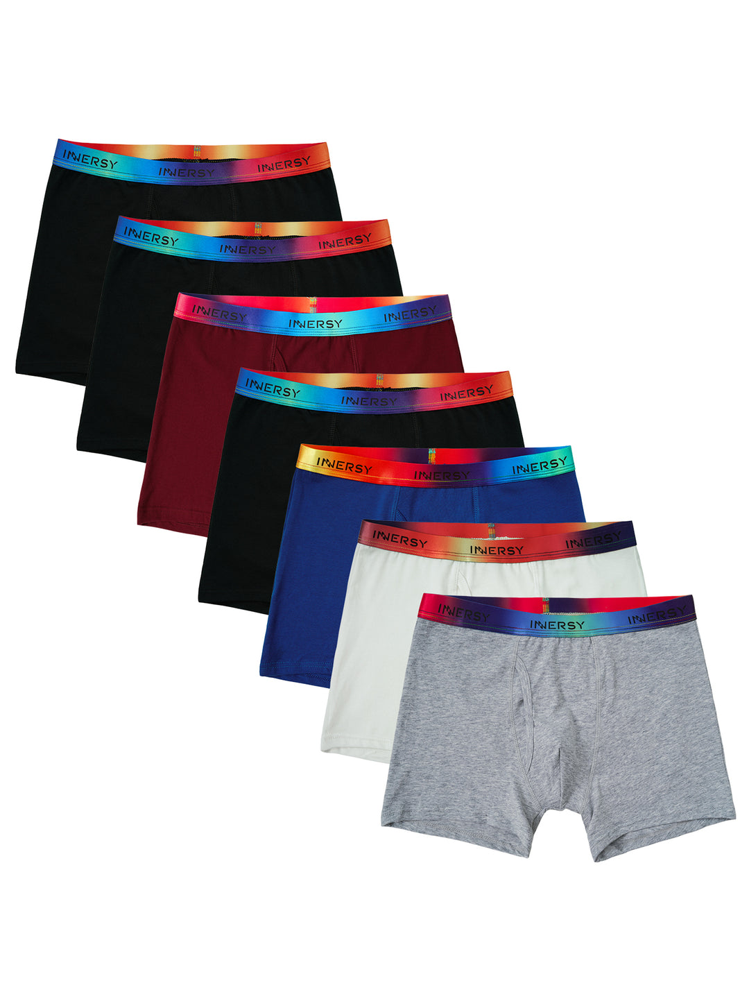 Boys Aged 8-18 Boxer Briefs 7-Pack