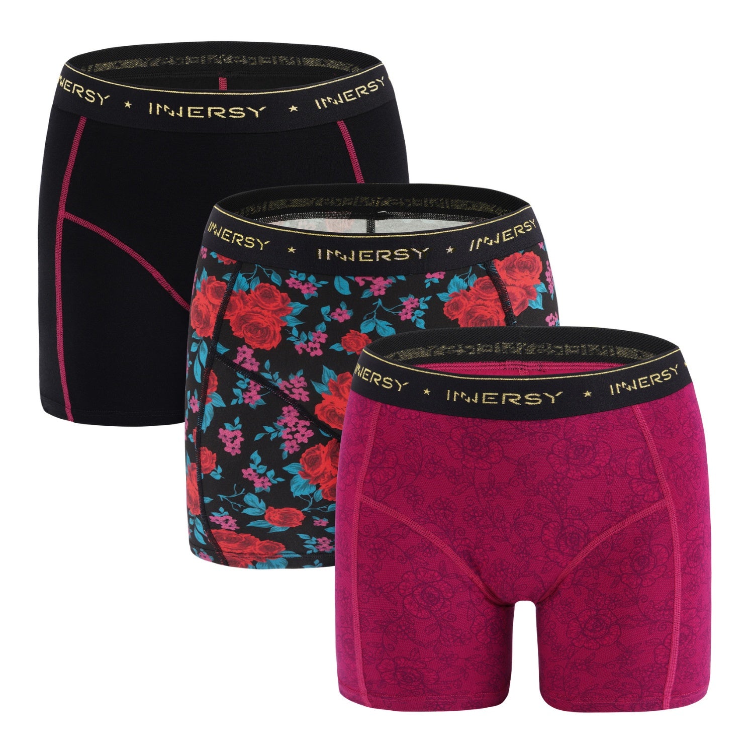 Women's Cotton Boyshorts 3-Pack