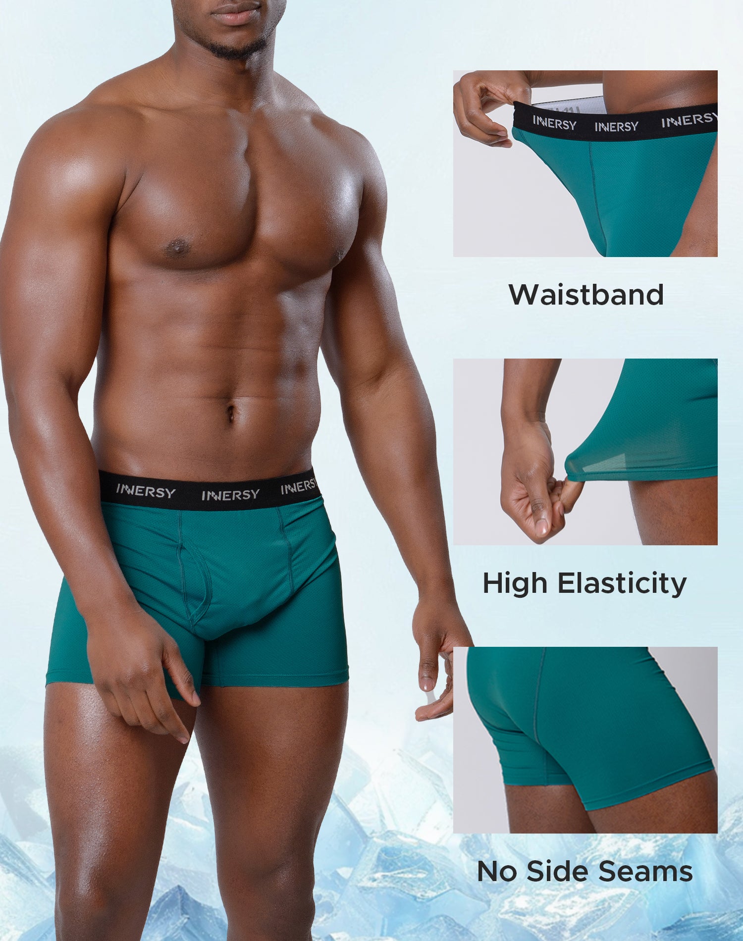 Men's Mesh Boxer Briefs 4-Pack