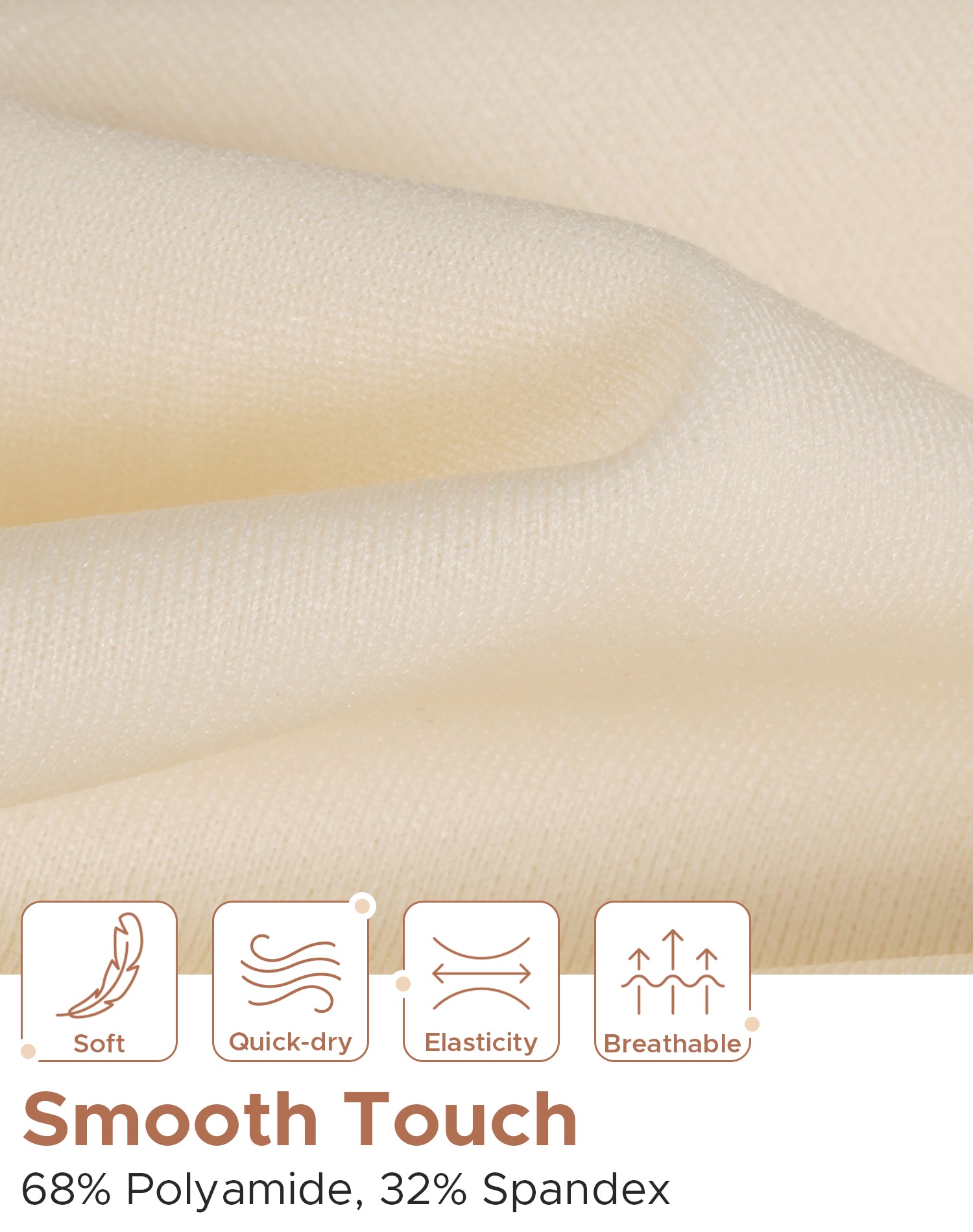Women's Hi-Waist Seamless Briefs 4-Pack