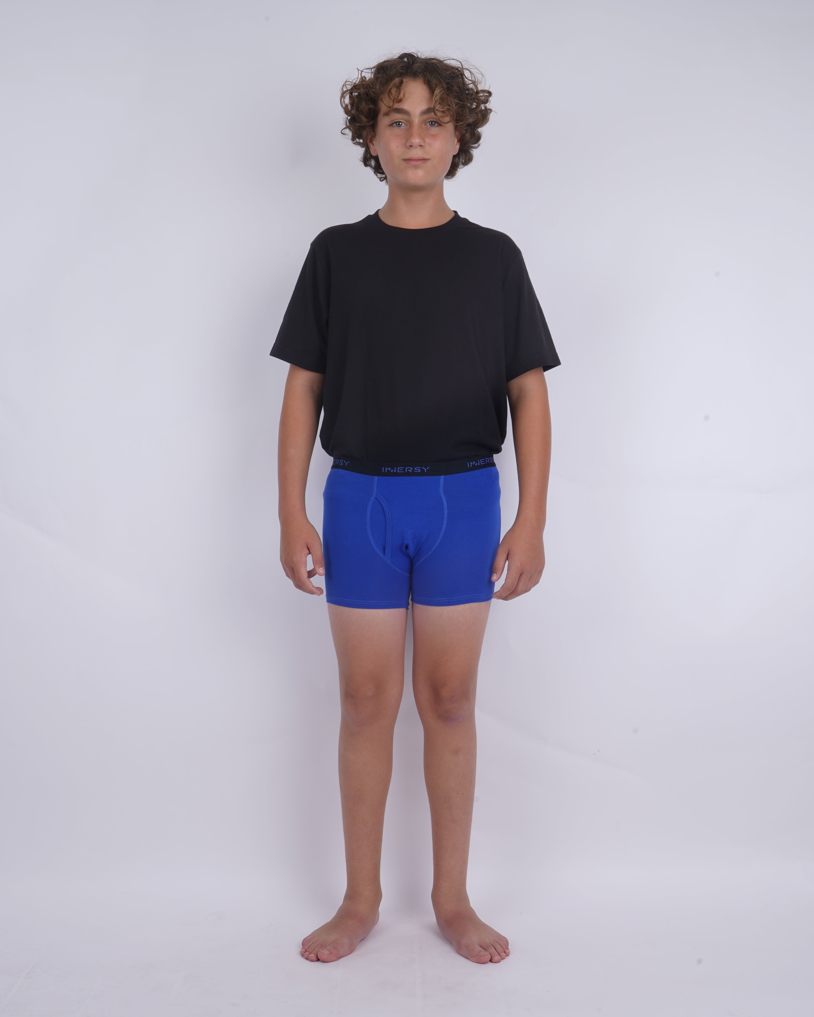 Boys Aged 6-18 Cotton Boxer Briefs 5-Pack