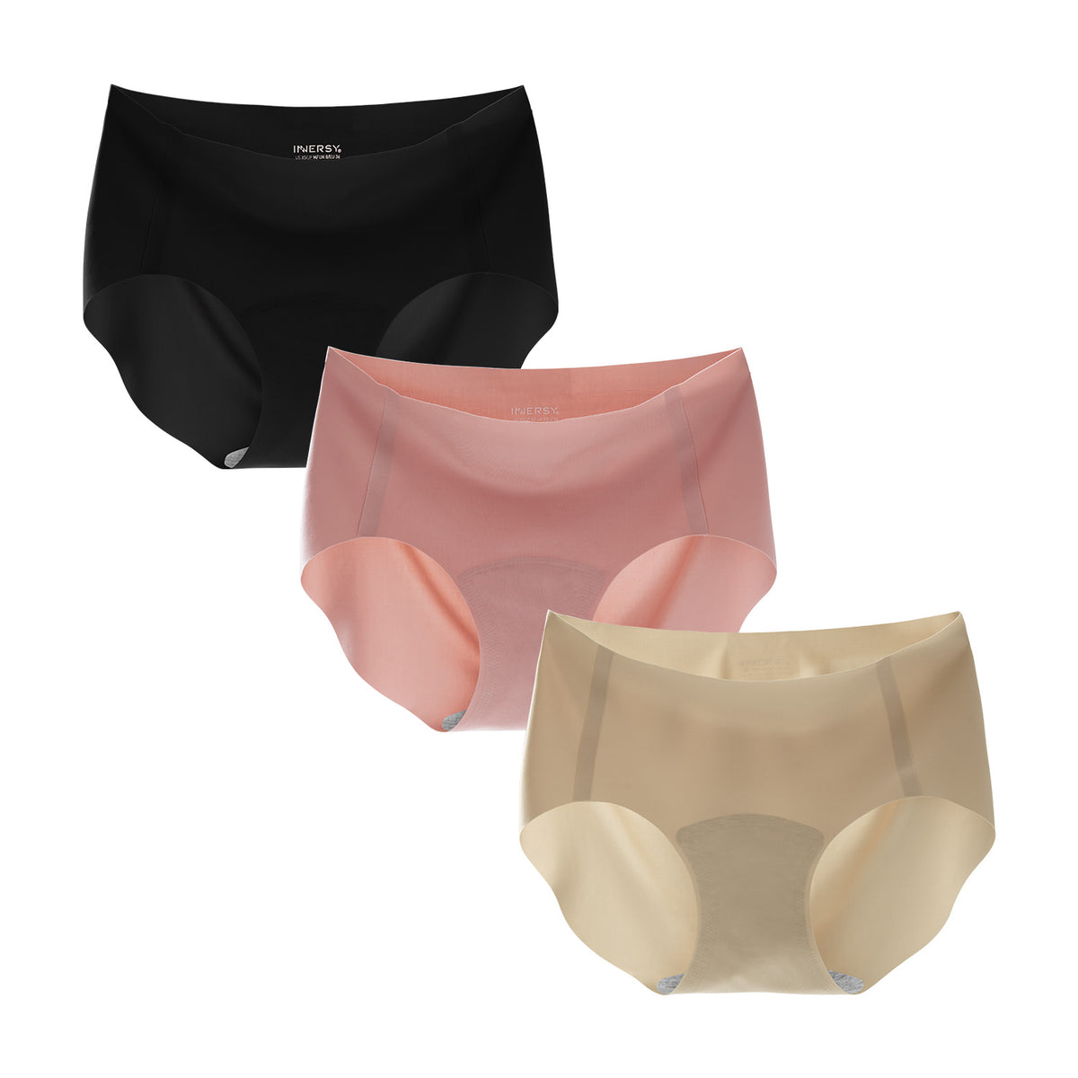 Women's Seamless No Show Hipster 3-Pack