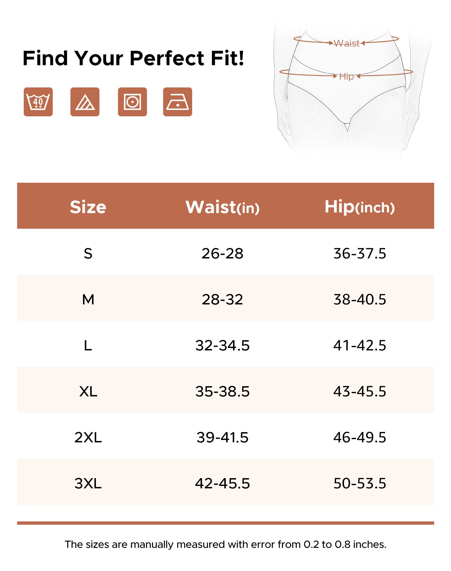 Women's High Waisted Briefs 5-Pack