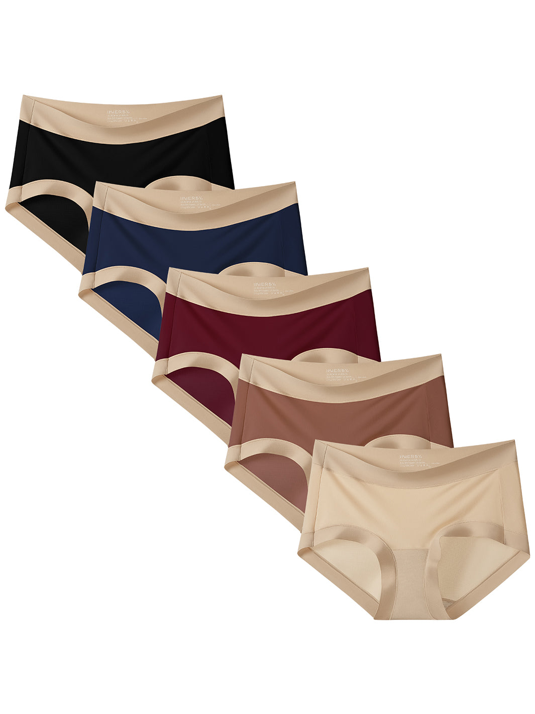 Women's Quick Dry Hipster Panties 5-Pack
