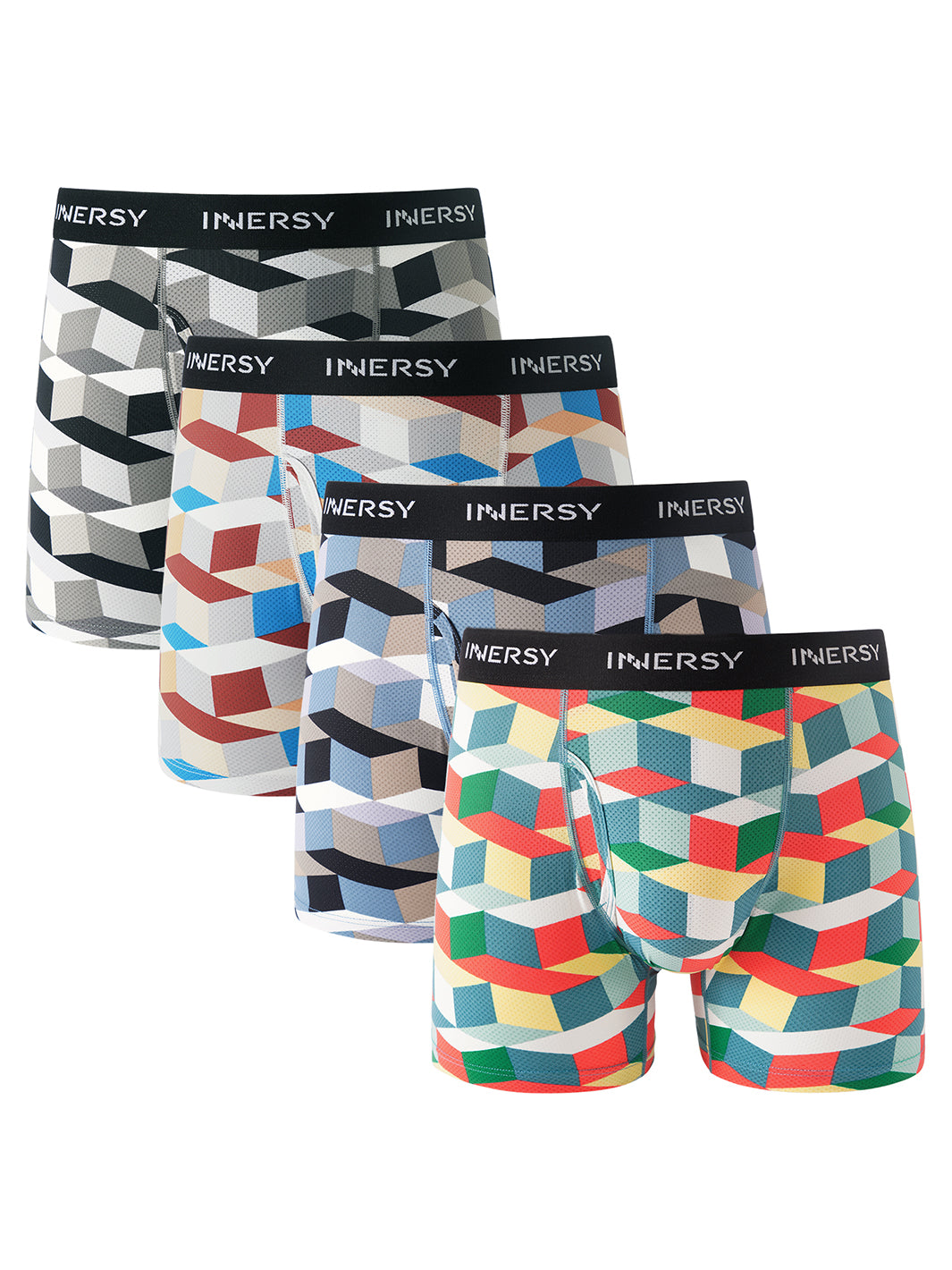 Men's Mesh Boxer Briefs 4-Pack