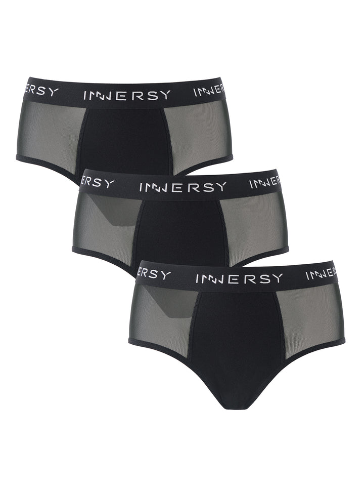 Women's Airy Mesh Period Underwear 3-Pack
