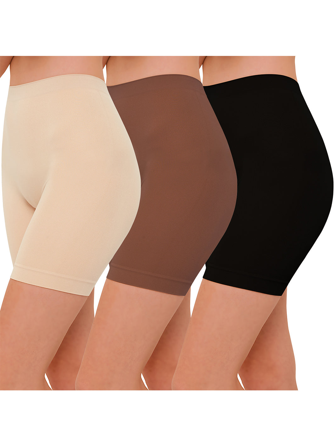 Lot de 3 shorts slip pour femmes