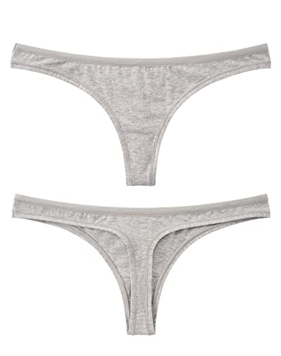 5 Pack Women's G String Thongs Panties Cotton Underwear Sexy Low