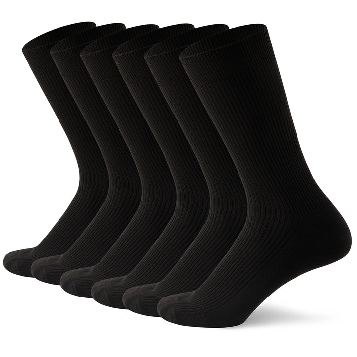 Men's Cotton Casual Socks 6-Pair