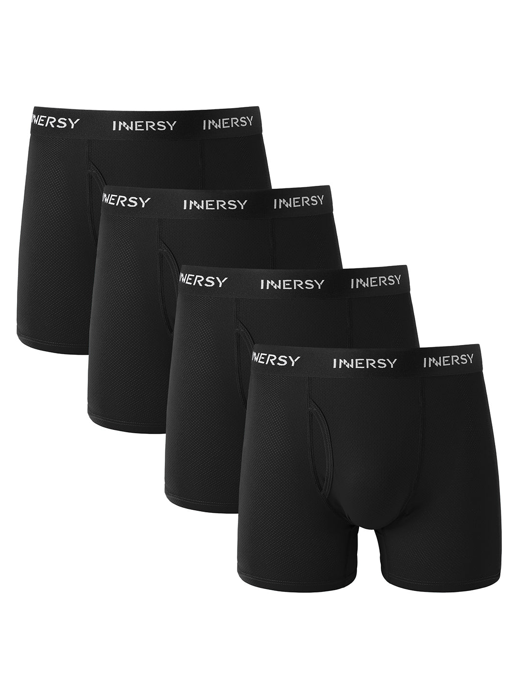 INNERSY Men's Mesh Boxer Briefs Cooling Breathable Sports Underwear W/Fly  4-Pack(Anthracite/Deep Lake/Charcoal Gray/Dove,Small) at  Men's  Clothing store