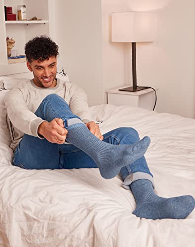 Men's Cotton Casual Socks 6-Pair