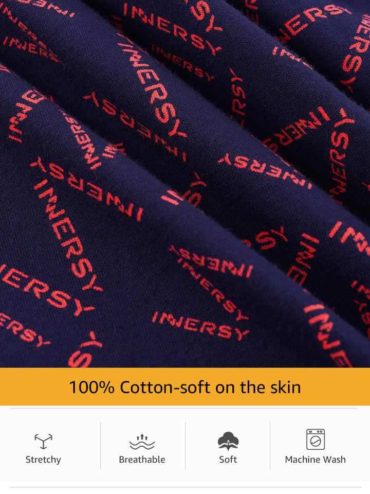 Men's Cotton Knit Boxer Shorts 4-Pack
