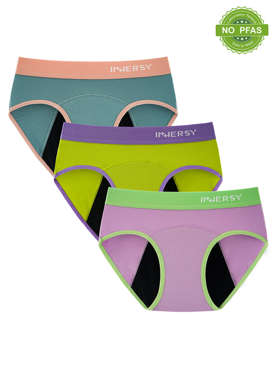 Girls Aged 8-16 Period Panties 3-Pack