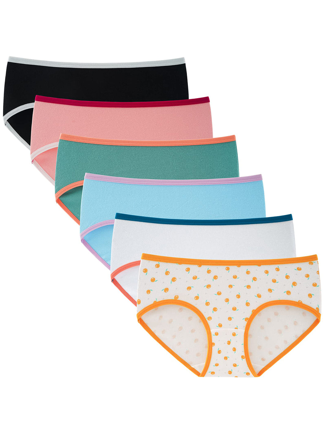 Buy KNICXWEAR Ladies Panty Women's and Girls Underwear G-String Hipsters  Brief 100% Cotton Inner-wear (Pack of 6) (013Panties-PK,OF-6,XXL) Online at  Best Prices in India - JioMart.
